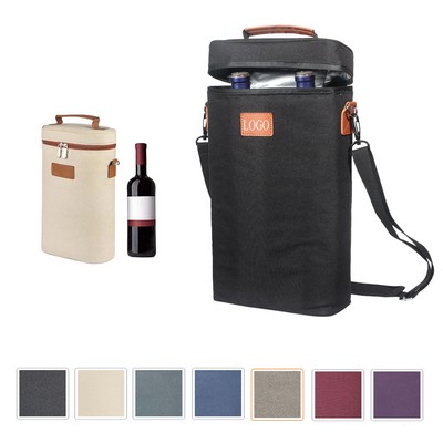 2 Bottle Wine Tote Carrier