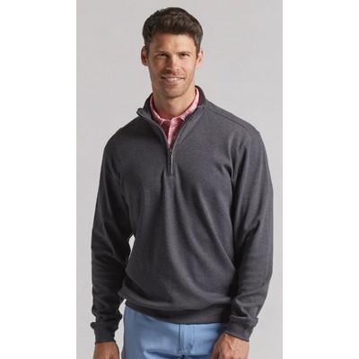 Bermuda Sands® Men's "Solaris" Cotton/Poly Blend Quarter Zip Pullover Jacket