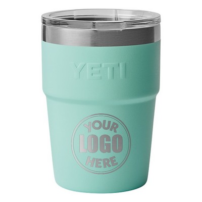 YETI Rambler 16 OZ Stackable Cup w/ MagSlider Lid - Laser Engraved