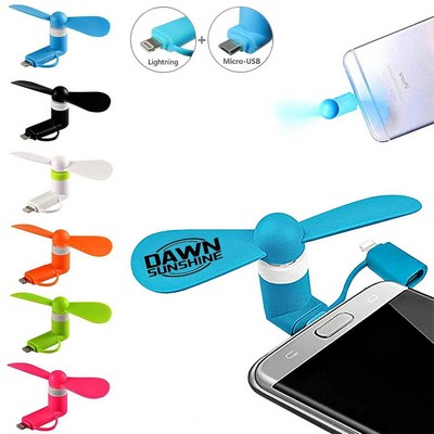 Mini USB Portable Cell Phone Fan