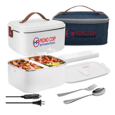 On-the-Go Electric Lunch Box Food Warmer