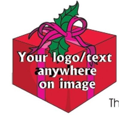 Christmas Gift Box Bumper Sticker