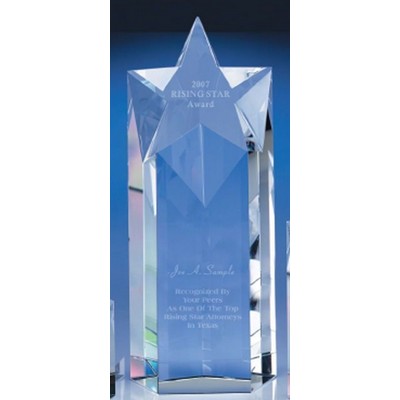 Superstar Crystal Award (10")