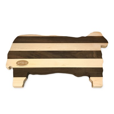 Lamb Shaped Wood Cutting Board