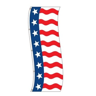 5' x 3' Uncle Sam Vertical Flag