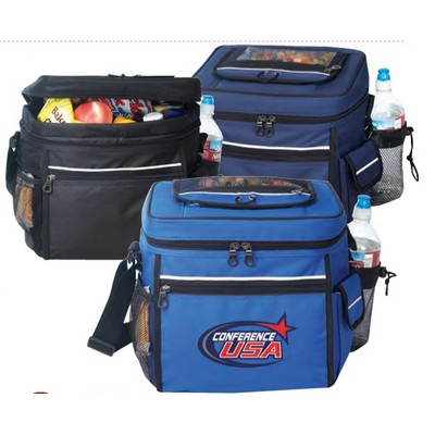 24-Pack Cooler with Easy Top Access & Cell Phone Pocket