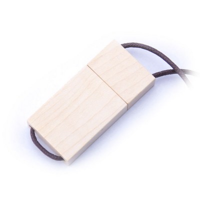 Wooden High Speed USB 2.0 Flash Drive (2GB)