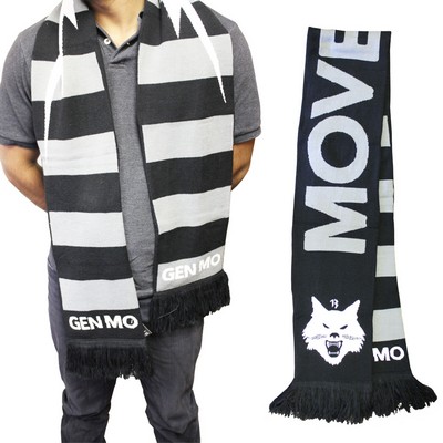 Knitted Stadium Scarf - High Definition (Priority - 62"x7")