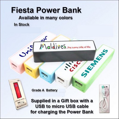 Fiesta Power Bank - 2200 mAh