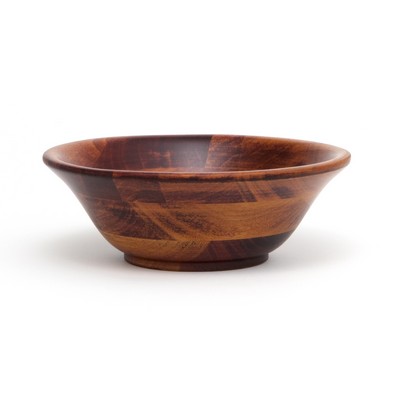 Lipper Cherry Finish Flared/ Footed 7" Bowl