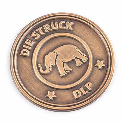 Die Struck Lapel Pin (0.5")