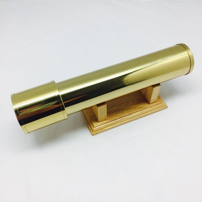 Gold Plated Executive Kaleidoscope with Base