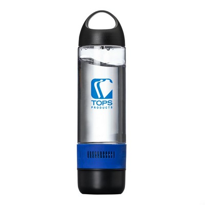 The Lombardy Bottle w/Wireless Speaker - Blue