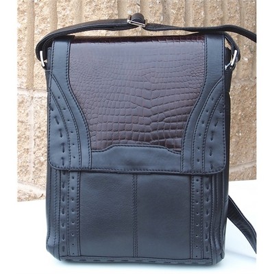 Leather Messenger Bag