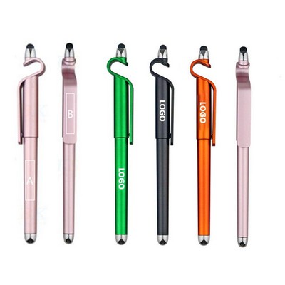 3-in-1 Gel Stylus Pen w/Phone Stand