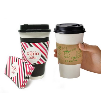 Large Insulated Paper Cup Sleeve