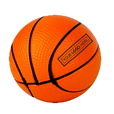 Basketball Squeeze Ball (2 3/4" Diameter)