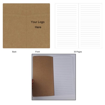 Pocket Kraft Cover Note Book 30P