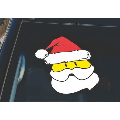 Santa Hat Holiday Decal (Set of 12)