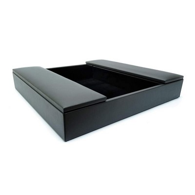 Leatherette Gray Conference Room Organizer