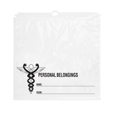 Cotton Drawstring Bags Person Belongings Stock Design