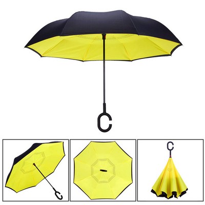 Inverted Windproof Umbrella