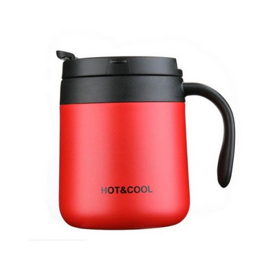 Stainless Steel Thermal Insulated Travel Mug, 12 oz.