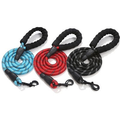 Short Pet Leash Soft Durable Dog Collar