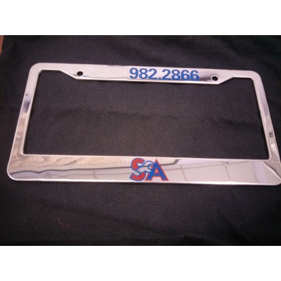 Stainless Steel Car License Plate Frame