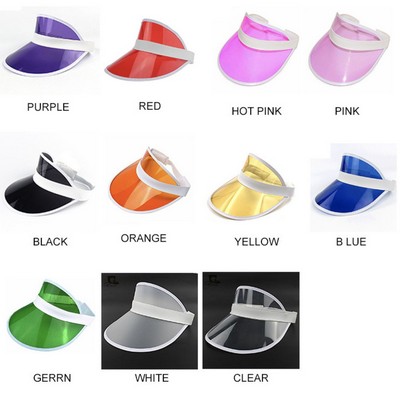 PVC Sun Visor Hat