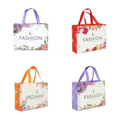 Full Color Laminated Tote Bags with Custom Printed with Logo