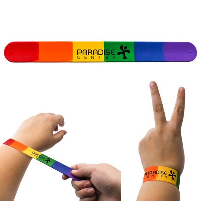 Rainbow Slap Bracelet