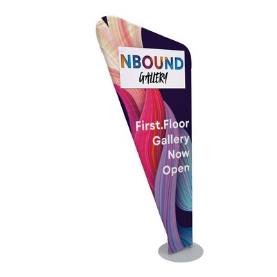 80"H EuroFit Angle Banner Display Kit