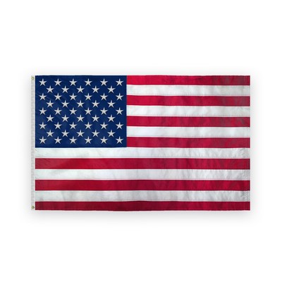 5' x 8' USA Spun Polyester Embroidered Flags