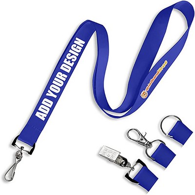 Customized Neck Strap for Keys Office Company