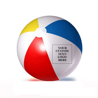 6" Two Tone Beach Ball