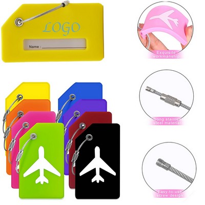 Silicone Luggage Tag