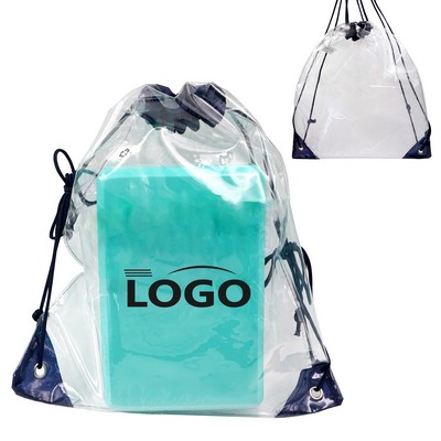 Clear Drawstring Backpack