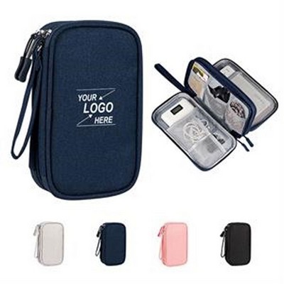 Travel Electronics Accessories Organizer Bag