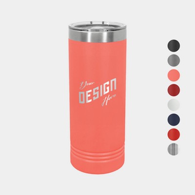 22 oz Polar Camel® Stainless Steel Insulated Skinny Tumbler