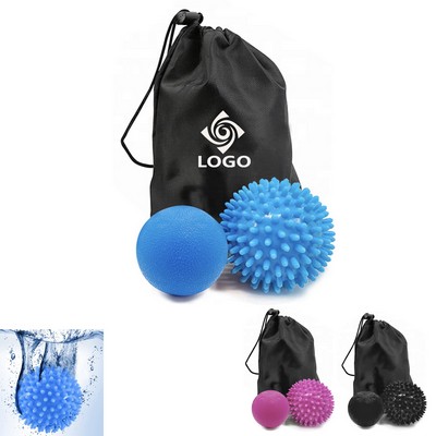 2-Piece Therapy Massage Ball Set w/Bag