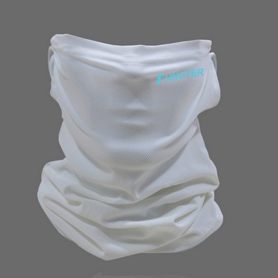 Summer UPF50+ Neck Gaiter Face Mask Headband with Ear Loops