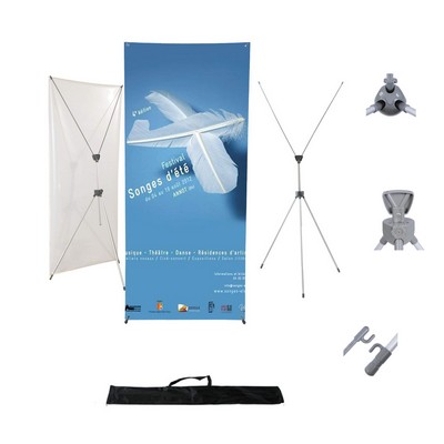 Adjustable X Banner Stand