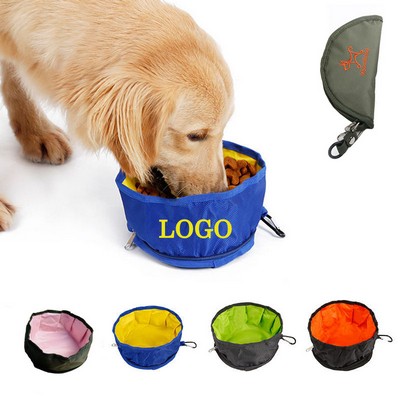 Travel Collapsible Pet Bowl for Food and Water