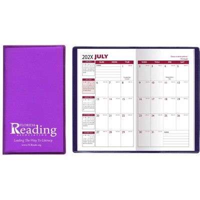 Translucent Academic Monthly Pocket Planner