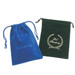 Rayo Suede Drawstring Jewelry & Gift Pouch (2"x2 1/2")