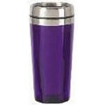 16 Oz. San Francisco Purple Acrylic Tumbler W/ Stainless Steel Liner & Lid