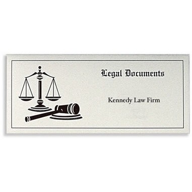 Legal Documents Wallet Style Document Folder with Imprint PMS Printed (10-1/4" x 4-1/2")