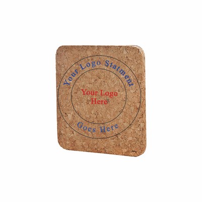 Square Cork Coaster