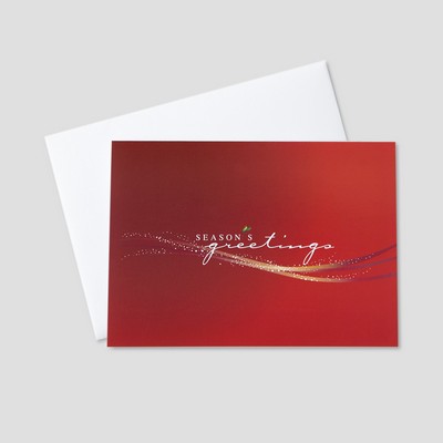 Wisps of Design Holiday Greeting Card